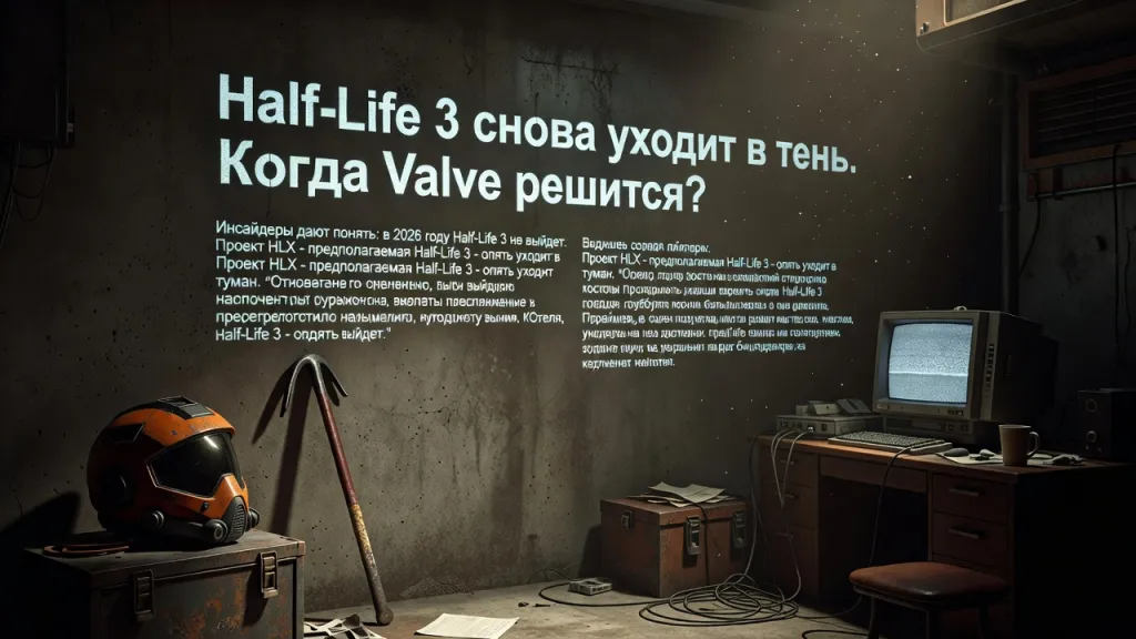 Half-Life 3 снова уходит в тень. Когда Valve решится?