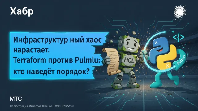 Инфраструктурный хаос нарастает. Terraform против Pulumi: кто наведёт порядок?