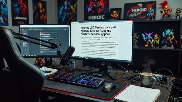 Тренер LGD Gaming раскрыл правду. Южная Америка платит слишком дорого
